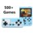 Portable Retro Mini Video Game Console 8-Bit Handheld Game Player Built-in 500 games AV Out Game Console Gameboy videojuego
