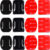 Adhesive Mounts For GoPro 12 9 8 7 5 Curved Flat Mounts  Sticky Pads for Go Pro Xiaomi Yi SJCAM Action Camera Helmet Board Car