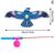 Children Kite Toy Cartoon Eagle Foldable Mini Plastic Toys Kite Hand Brake Fishing Rod  Butterflies For Kids Outdoor Toy For Fun