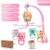 Baby Bed Bell 0-1 Year Old Baby Toys 3-6-12 Months Music Rotating Bedside Bell Rattle Toy Bed Hanging Baby Night Light