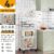 Multi-Layer Kitchen Organizer Microwave Storage Rack with Pulley Trolley Tool Multi Scene Pot Storage Racks Bathroom Shelves