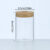 1pc Transparent Hydroponic Flower Pot Glass Soilless Planting Potted Green Plant  Flower Pot Home Vase Decoration