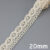 Cotton Lace Ribbon Beige DIY Handmade Wedding Party Craft Gift Packing Patchwork Crocheted Lace (5 meters/lot)
