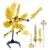 Titan 13 With Wings Figure Toys Lucky T13 Joint Movable Action Figuras 3D Printed Multi-Articular Robot Toys For Kids Gifts 13cm