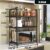 Kitchen Elevated Design Seasoning Rack Microwave Storage RackBilayer Oven Modern Minimalism Kitchen Accessories Organizer