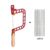 Woodworking Coping Saw Aluminum Alloy Frame Fret Saw with Replacement Blades Set for Jade Stone Ceramic Glass Wood Metal Cutting