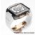 Modification Kit For Apple Watch Ultra 2 1 49mm Case Fluoro Rubber Watch Band 45mm For IWatch Series 9 8 7 6 5 4 SE 44mm Strap