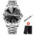 BINBOND B2521 Luxury Fashion Business Men Watch Waterproof Week Date Clock Sport Men Watch Quartz Wristwatch Relogio Masculino