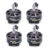 4pcs SUN FUN 2207 1750KV 2450KV 2750KV CW Thread FPV Racing Brushless Motor For RC Drone Quadcopter Spare Parts