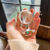 Ins Mini Crystal Globe Transparent Earth Globe Ball Glass Miniature Ornament Educational Toys Home Decor Gift Office Decoration Conbo