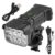 12 LED Bicycle Front Light Rechargeable Bike Light with Horn MTB Bicycle Head Lights Cycling Bike Safety Lamp for Night Riding