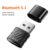 Toocki USB Bluetooth Adapter BT 5.1 Dongle Audio Receiver Speaker for PC Speaker Wireless Mouse Earphone Keyboard Music Transmit