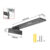 Wall Shelf Bracket Suspended Tripod Shelf Support Hidden Wall Fixed Partition Storage Rack Shelves Angle Bracket Thicken
