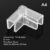 4pcs/set Silicone Transparent Anti-collision Fish Tank Corner Protector Adhesive Free Protective Cover Aquarium Accessories