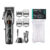 VGR Hair Clipper Professional Hair Cutting Machine Cordless Hair Trimmer Electric 9000 RPM Haircut Machine Clipper for Men V-653