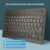 Aigo Bluetooth Wireless Keyboard Rechargeable Black 10 Inch Keyboard For IOS Android Windows Tablet For iPad Air Mini Keyboard