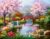 5D DIY Diamond Painting Landscape House Full Round Drill Embroidery Forest Scenery Cross Stitch Set Art Home Decor Gift