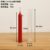 2.2cm Diameter Pointed Cylindrical Long Rod Candle Mold Acrylic Plastic Mould Handmade Candles Making Tool Durable PC Material