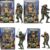Ninja Turtle Anime Action Figure, Neca 1990 Film Version, Edição limitada, Estátua de PVC, Presentes de Aniversário do Menino
