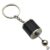 Mini Turbo Turbocharger Keychain Car-styling Keyring Gear Gearbox Pendant Keychain Stick Knobs Keyring Shift Metal Key Ring
