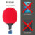 LOKI 9 Star Table Tennis Racket Professional 5+2 Carbon Ping Pong Paddle 6/7/8/9 Star Ultra Offensive with Sticky Rubbers