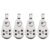 25mm 316 Stainless Steel Pulley Single Wheel Load Bearing Swivel Lifting Rope Pulley for Block Rope Runner Kayak Boat Accessorie