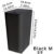 Square Trash Can Household Pop-up Lid Kitchen Sorting Toilet Push-Push Toilet with Lid Dustbin Garbage Bin Kitchen Trash Can