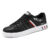 Men’s Casual Sports Shoes for Men Lightweight PU Leather Sneakers  Breathable Mens Flat WhiteTennis Shoes