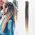 24 Inch Synthetic Dreadlock Extensions 5 Strands Hippie Dreads Ombre Color 0.6 cm Width Loc Extensions Reggae Style Crochet Hair