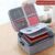 3-Layers Document Case with Lock File Organizer Bag Zipper Certificate Storage Bag Portable Travel Home Office School Supplies
