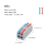 10PCS Mini Fast Wiring Cable Connectors Universal Compact Splitter Electrical Conductors Push-in Home Terminal Block