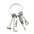 Father’s Day Gift DIY Stainless Steel Key Ring Dad Hammer Screwdriver Wrench Dad’s Tool