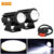 Motorcycle LED Headlight Dual Color Led Spotlights Projector Lens Moped Work Light Auxiliary Fog Lamp Accessories For Trucks