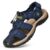 Summer Men Sandals Genuine Leather Men Casual Shoes Outdoor Men Leather Sandals for Men Beach Shoes Roman Shoes Plus Size 38-48