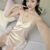Sexy Pajamas Women’s Silk Suspender Nightdress Ladies Ice Silk Thin Halter Home Service
