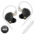 KZ ZS12 PRO X Metal Earphones 1DD+5BA Hybrid HIFI Bass In Ear Monitor Headphones Music Sport Noise Cancelling Headset New Arrive