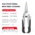 Professional Industrial Shears:Stainless Steel Scissors Tin Snips for Metal Sheet & PVC Pipe Cutting