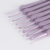 8Pcs Crochet Set Purple Crochet Ergonomic Hand Crochet Lightweight Aluminum Needle Yarn 2.5-6.0mm Beginner Knitting