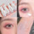 6 Colors Liquid Eyeshadow Highlight Sequins Glitter Eye Shadow Pearlescent Lying Silkworm Eye Cosmetic