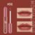 Lameila / 1 Pcs Long-lasting Silky Water Glossy Lip Gloss / Waterproof No-sticky Cup Lip Glaze / Delicate Soft Color Rendering Liquid Lipstick