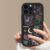 Line butterfly Silicone liquid phone case suitable for iPhone 15 14 13 12 11 Pro Max XR XS 6s 7 8Plus silicone bumper back cover