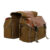 2024 Upgrade Classic Touring Motorbike Saddle Bag Motorcycle Canvas Waterproof Panniers Box Side Tools Bag Pouch for Motorbike