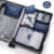 6pcs Travel Organizer Storage Bags Portable Travel Suitcases Organizer Travel Bag For Women Luggage Organizer Clothes Shoes Bag