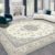 Persian Style Crystal Velvet Carpet Nordic Vintage Living Room Sofa Coffee Table Mat Home Bedroom Bed Decoration Carpet