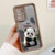 Cartoon Panda Case For Samsung A53 A55 A52 A54 5G A13 A14 A15 A12 A32 A33 A34 A35 A21S A51 Cover S24 S23 Ultra S22 Plus S20 FE