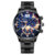 Men’s Sports Watch High-grade Movement Three Eyes Waterproof Electronic Watch for Swimming Sports Running Business