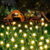 12LED Solar Firefly Light Outdoor Waterproof Garden Lights Power Firefly Lights For Patio Pathway Decoration 4/8Led Color/Warm