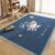 Cartoon Crystal Velvet Carpet Living Room Children’s Crawling Mat Reading Area Baby Play Crawling Mat Bedroom Bed Rug