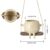 Swing Face Planter Plant Hanger Baskets Lovely Pot Succulent Flower Pots Balcony Wall Hanging Planter Decor Home Garden Accesso