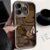 Cartoon Box Man Pattern Plating Phone Case for IPhone 15 14 13 12 11 Pro Max XS X XR 7 8 Plus SE2 14Plus Shockproof Matte Cover